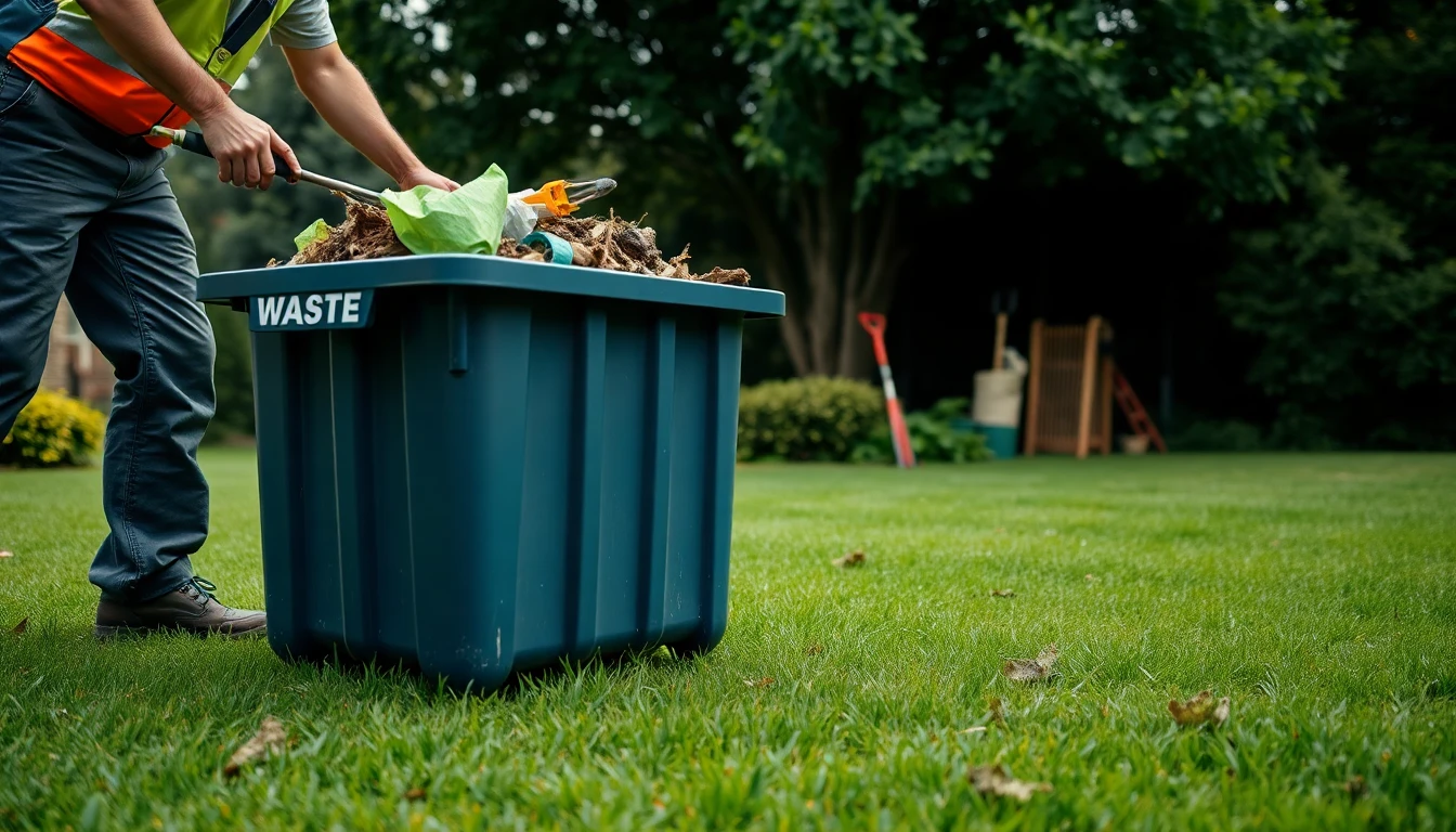 Small Dumpster for Yard Waste